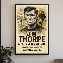 Legendary Olympic Champion Tribute Poster