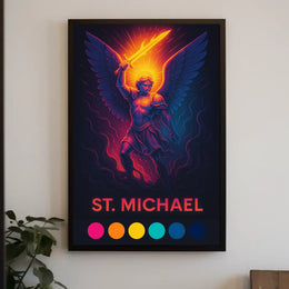 St. Michael The Archangel Poster