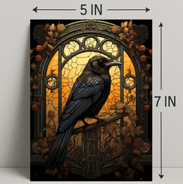 The Enigmatic Raven Poster
