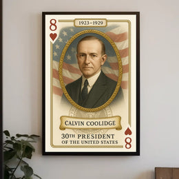 Calvin Coolidge President Poster