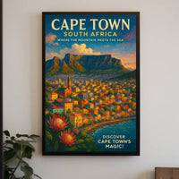 Discover Cape Towns Magic Poster