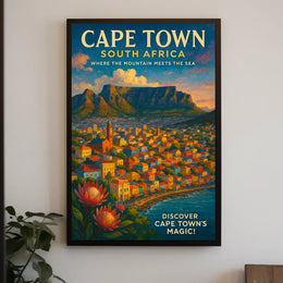 Discover Cape Towns Magic Poster