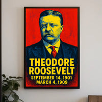 Theodore Roosevelt 26Th President Poster
