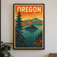 Oregon Scenic Poster