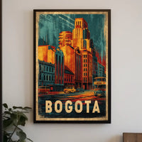 Bogota Cityscape Poster