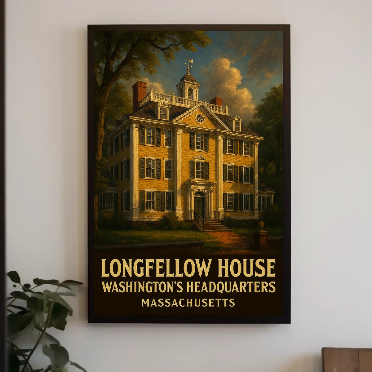 Longfellow House WashingtonS Poster