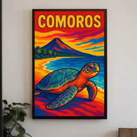 Comoros Coastal Beauty Poster