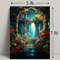 Enchanted Forest Pathway Poster