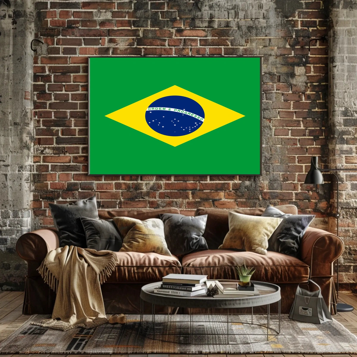 Brazil Flag Poster