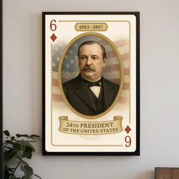 24th President Of The United States Poster
