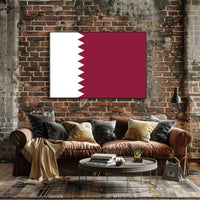 Qatar Flag Poster