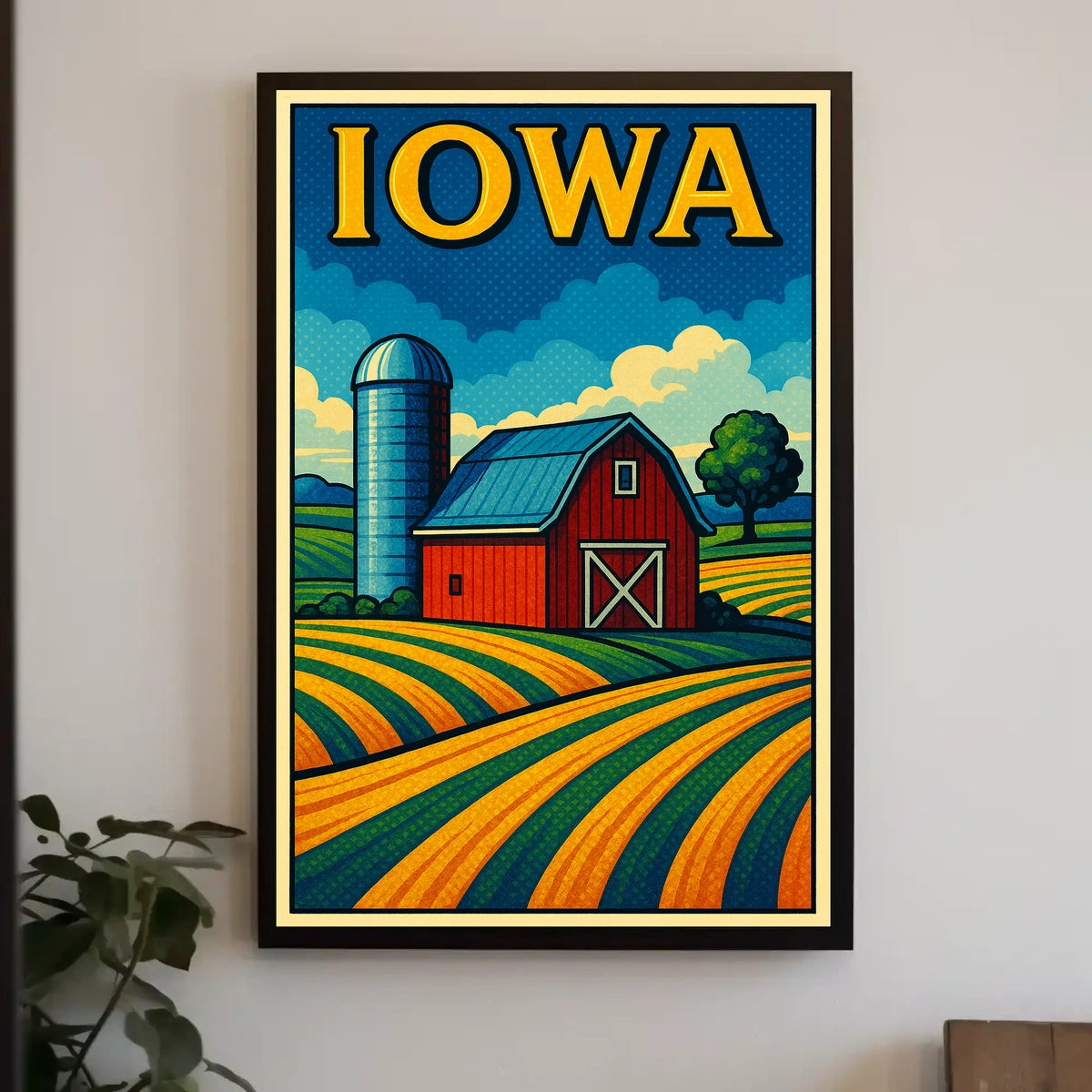 Iowa Countryside Poster