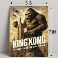 King Kong The Eighth Wonder Poster PosterGoat