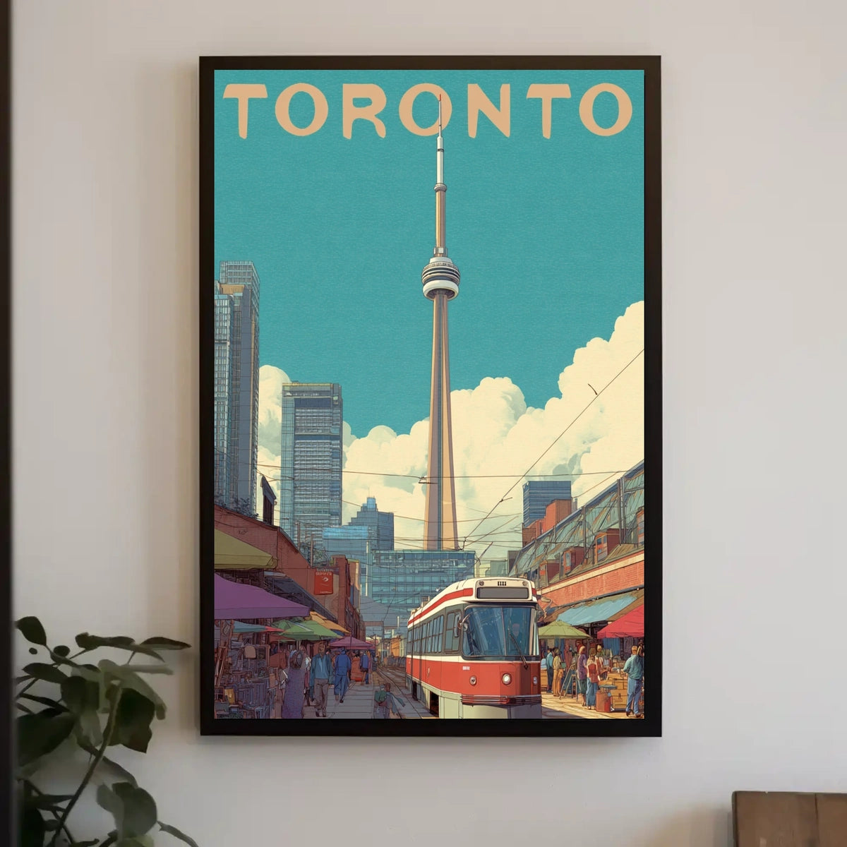Toronto Cityscape Poster