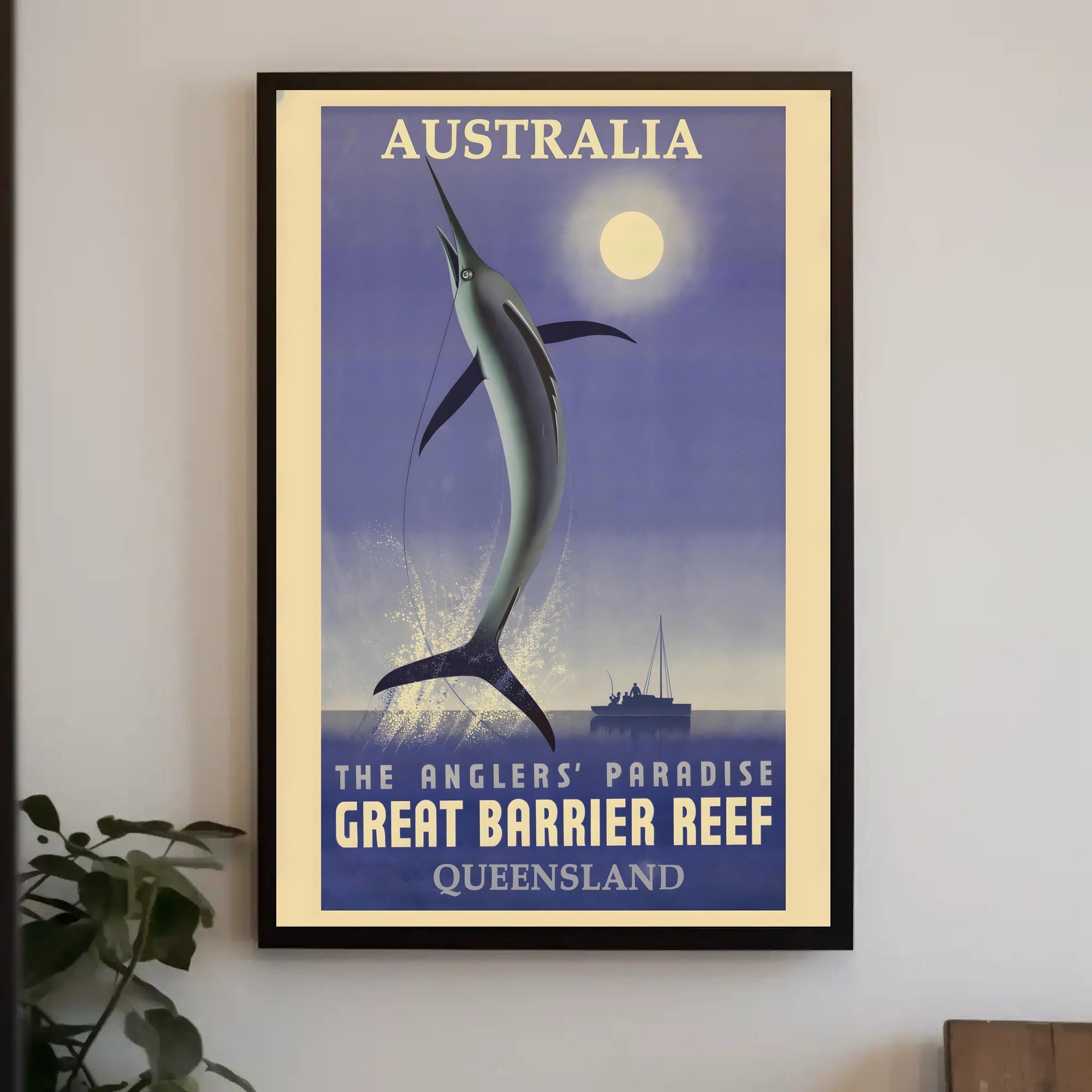 Great Barrier Reef Anglers' Paradise Travel Poster