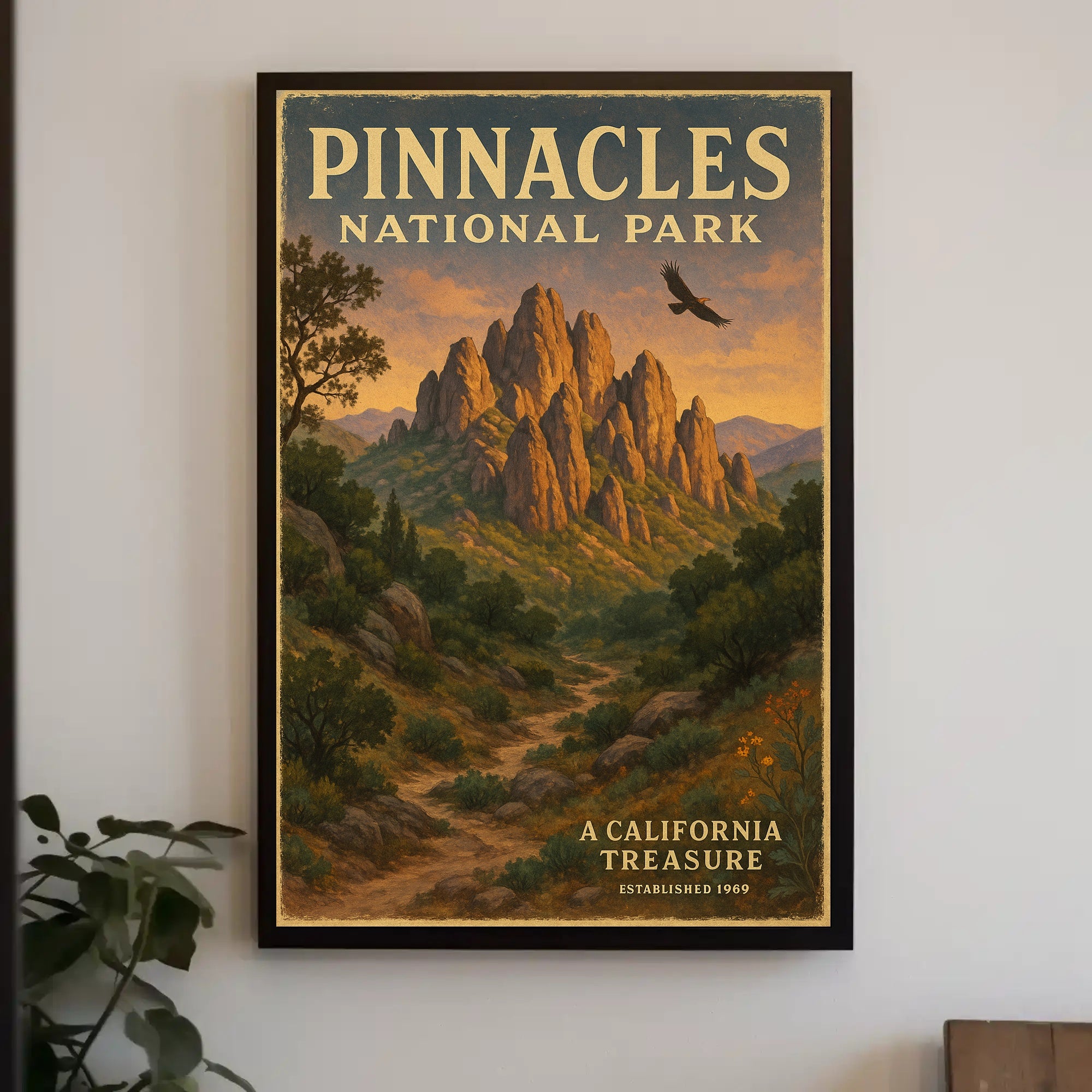 Pinnacles National Park Wall Art Print