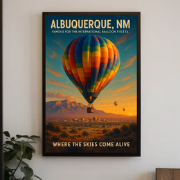 Albuquerque Balloon Fiesta Poster