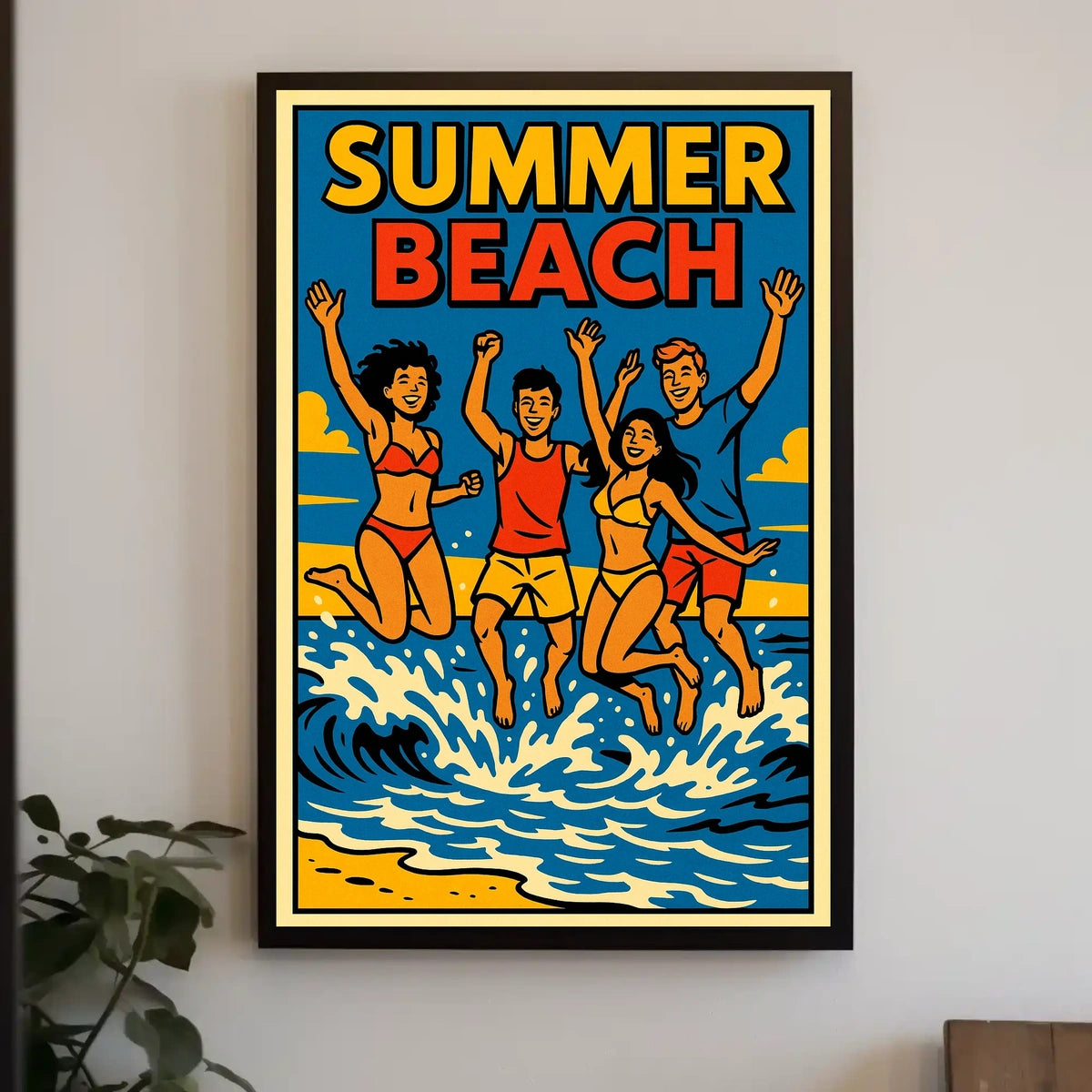 Summer Beach Fun Poster