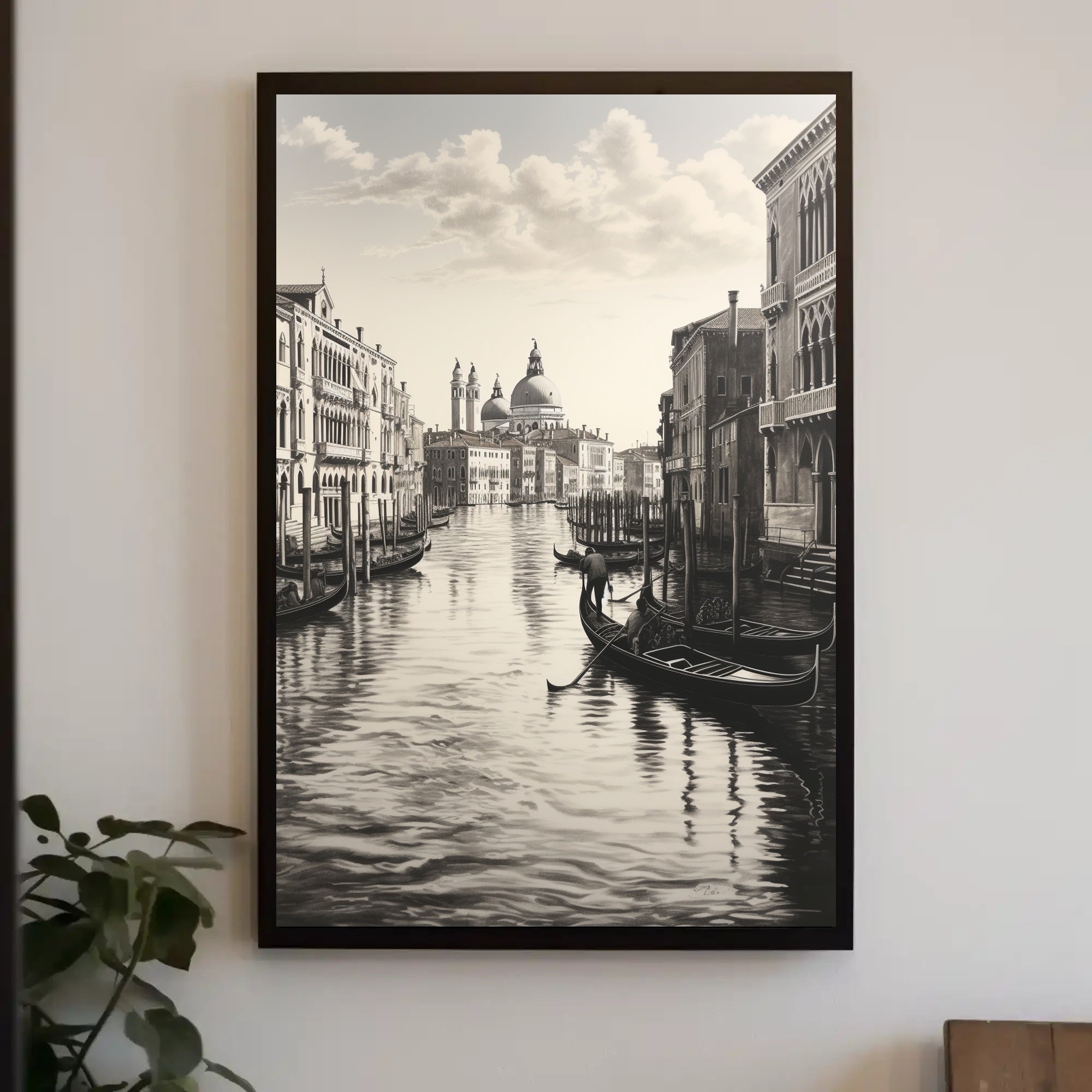 Venetian Canal Serenity Classic Travel Poster
