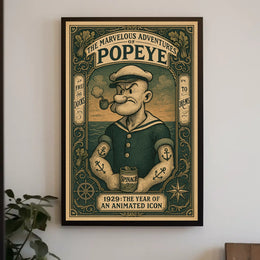 Popeye 1929 Art Poster POP-55