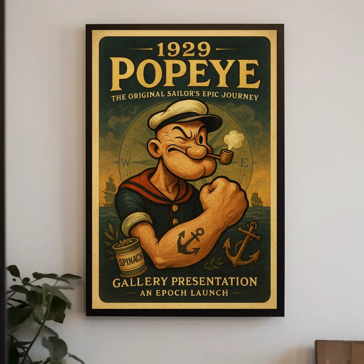 Popeye 1929 Art Poster POP-34
