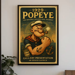 Popeye 1929 Art Poster POP-34