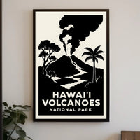 HawaiI Volcanoes National Park Poster