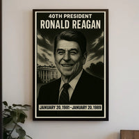 Ronald Reagan 40Th President Poster