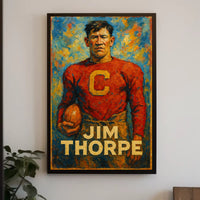 Jim Thorpe Portrait Poster