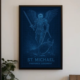 St. Michael Prepares Judgment Poster