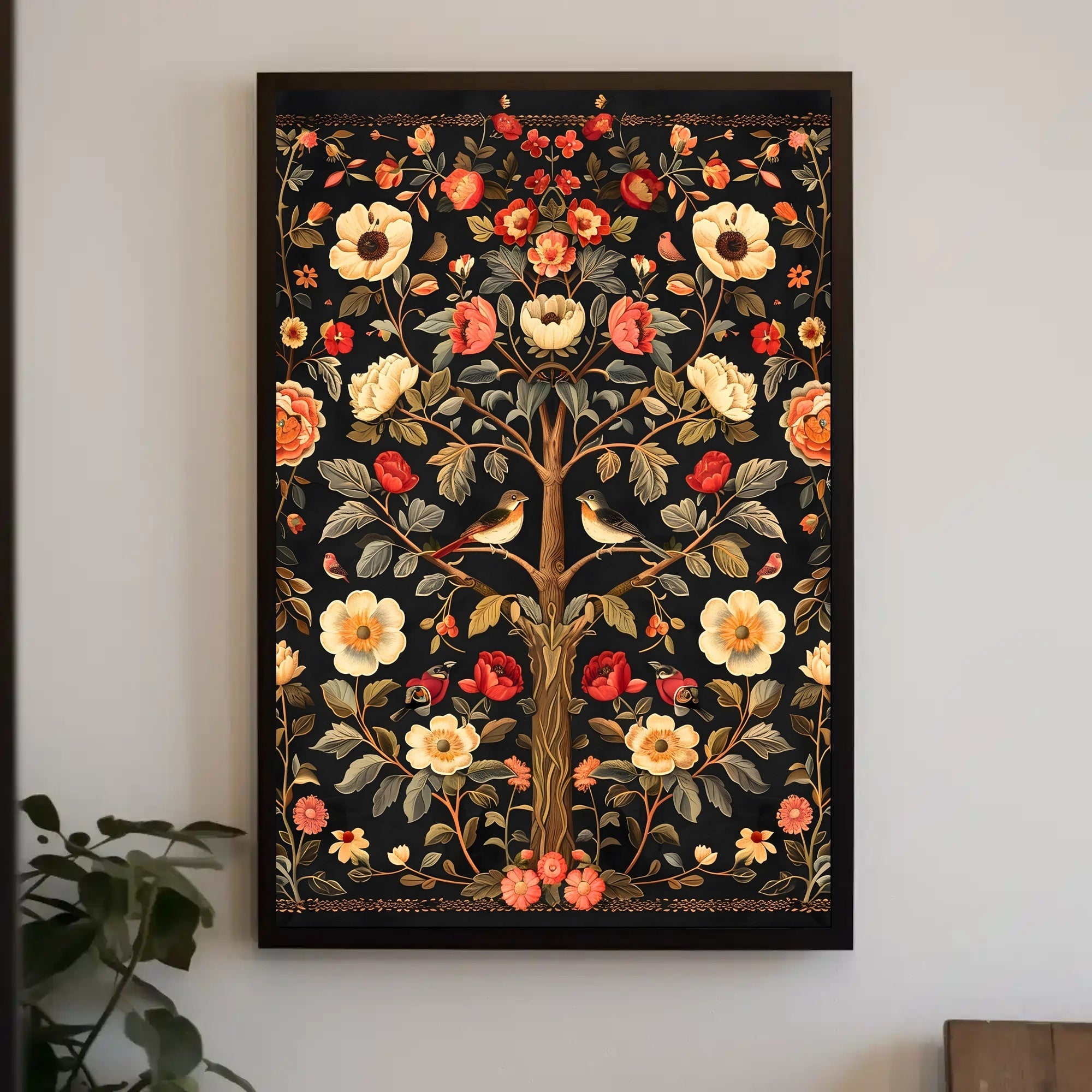 Enchanted Garden Wall Art Print for Home Decor