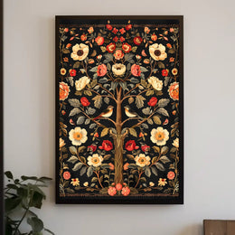Enchanted Garden Wall Art Print for Home Decor