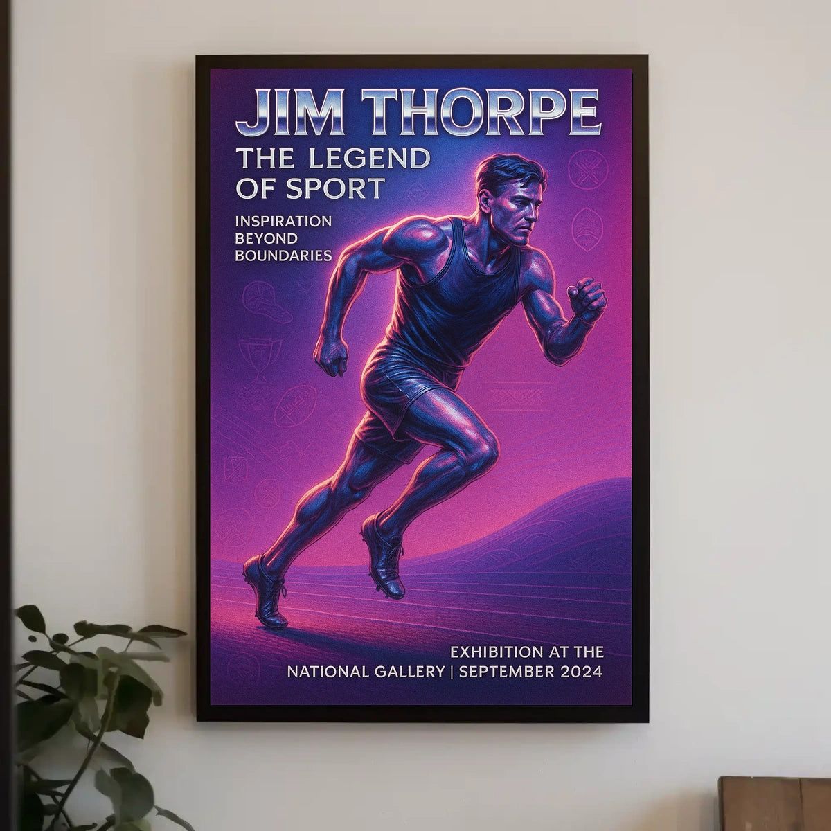 Jim Thorpe The Legend of Sport Jim Thorpe Poster