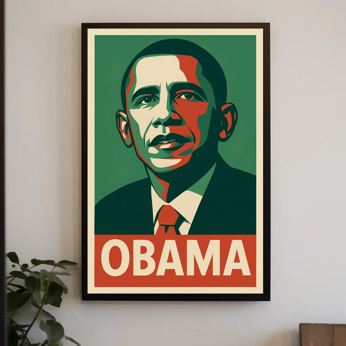 Obama Inspiring Pop Art Poster