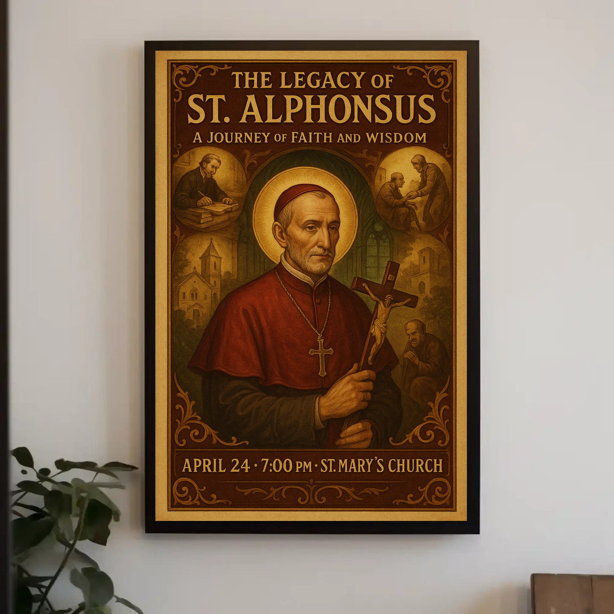 The Legacy of St. Alphonsus Poster