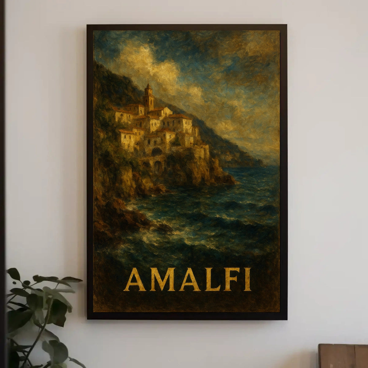 Amalfi Coastline Poster
