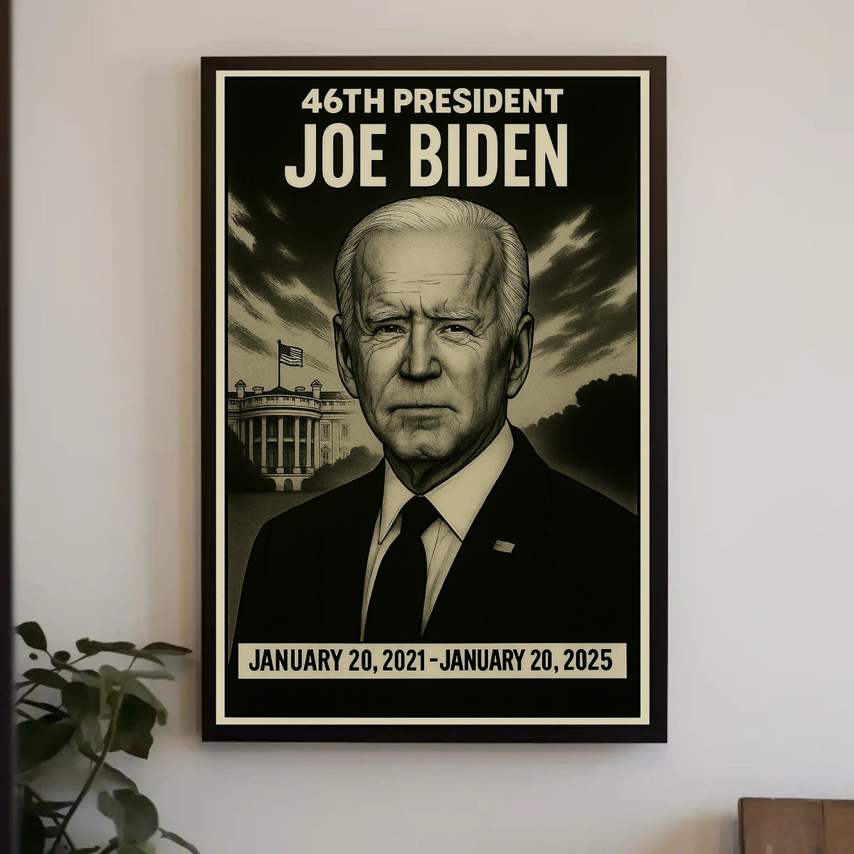 Joe Biden 46Th President Poster