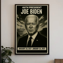 Joe Biden 46Th President Poster