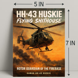 HH-43 Huskie Rotor Guardian of the Firebase Poster PosterGoat