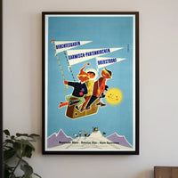 Adventure in the Bavarian Alps Poster PosterGoat