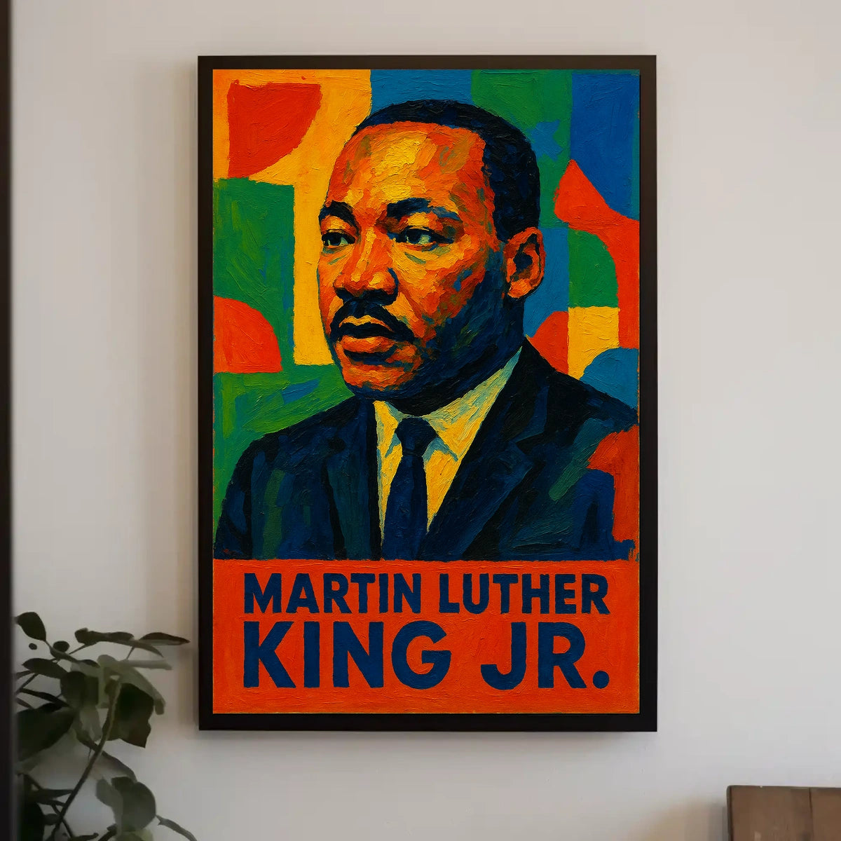 Martin Luther King Jr. Visionary Poster