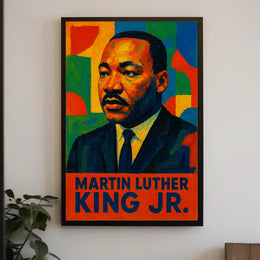 Martin Luther King Jr. Visionary Poster