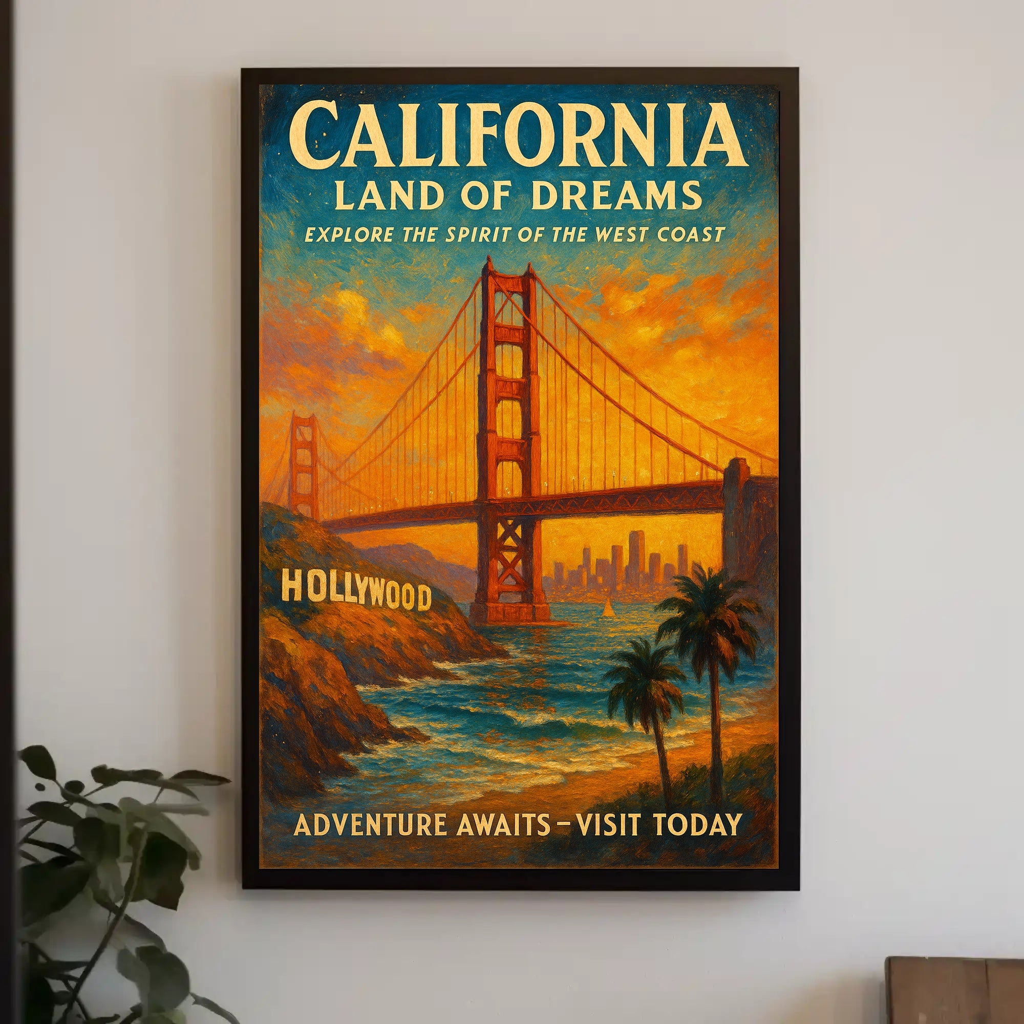 California Land Of Dreams Poster