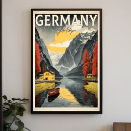 Scenic Germany Lake Königssee Poster