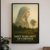 Saint Margaret Of Cortona Poster