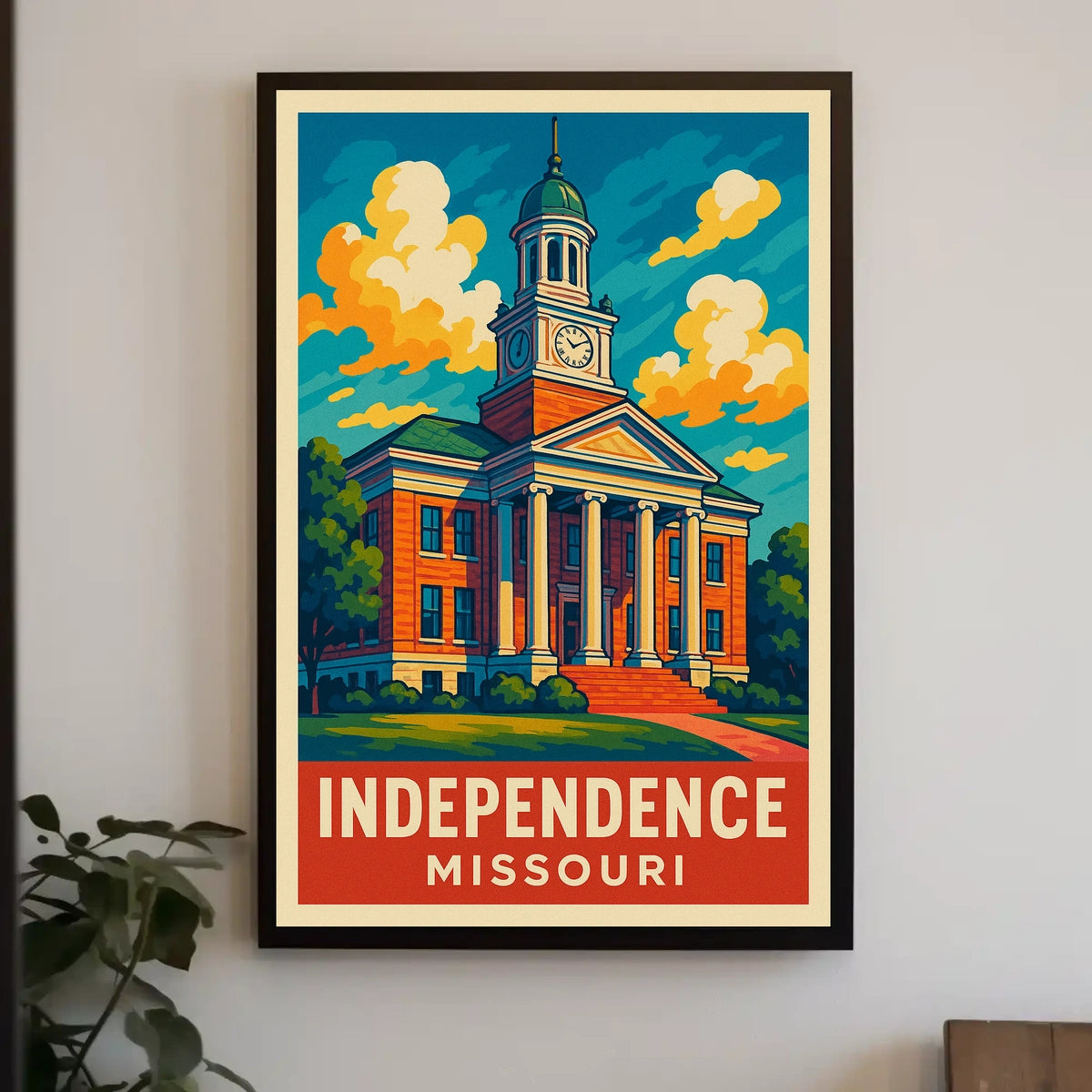 Independence Missouri Historic Poster