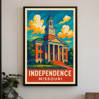 Independence Missouri Historic Poster