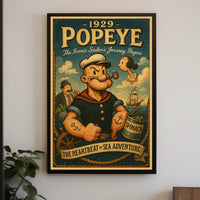 Popeye 1929 Art Poster POP-13
