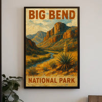 Big Bend National Park Poster