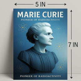 Marie Curie Pioneer of Radioactivity Poster PosterGoat